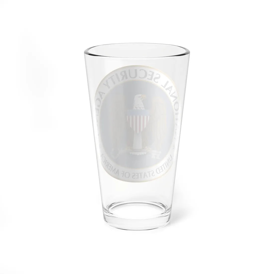 United States National Security Agency - Pint Glass 16oz - Go Mug Yourself