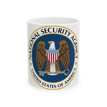 United States National Security Agency - White Coffee Mug 11oz - Go Mug Yourself