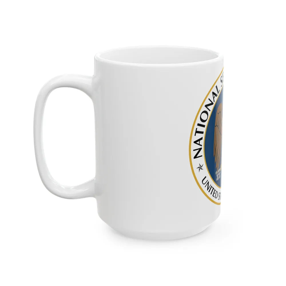 United States National Security Agency - White Coffee Mug-Go Mug Yourself