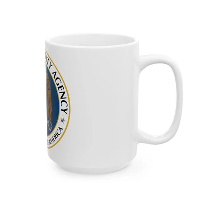 United States National Security Agency - White Coffee Mug-Go Mug Yourself