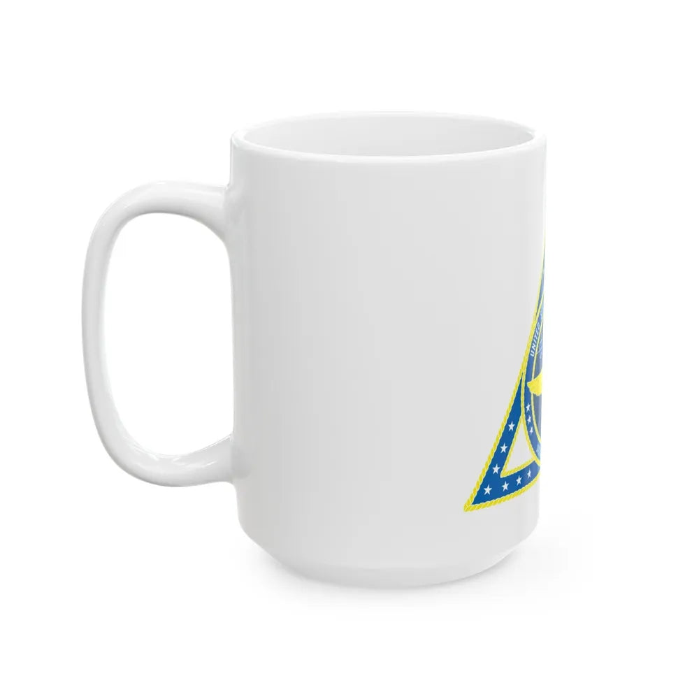 United States Naval Air Station Jacksonville FL (U.S. Navy) White Coffee Mug-Go Mug Yourself