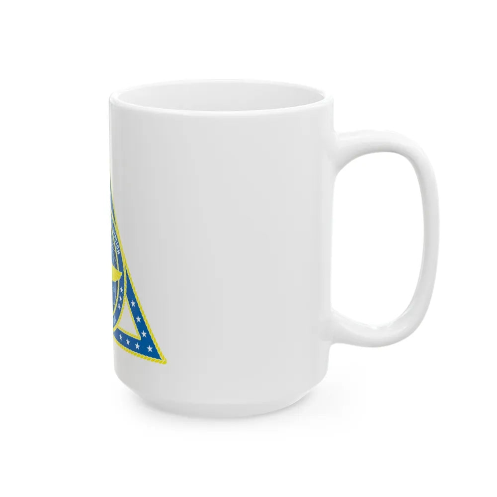 United States Naval Air Station Jacksonville FL (U.S. Navy) White Coffee Mug-Go Mug Yourself