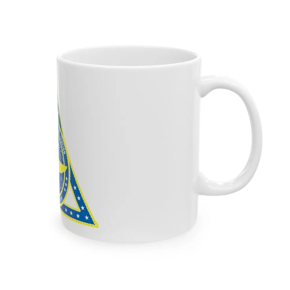 United States Naval Air Station Jacksonville FL (U.S. Navy) White Coffee Mug-Go Mug Yourself