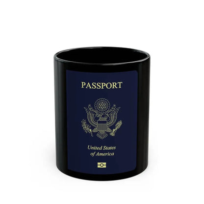 United States Passport - Black Coffee Mug 11oz - Go Mug Yourself