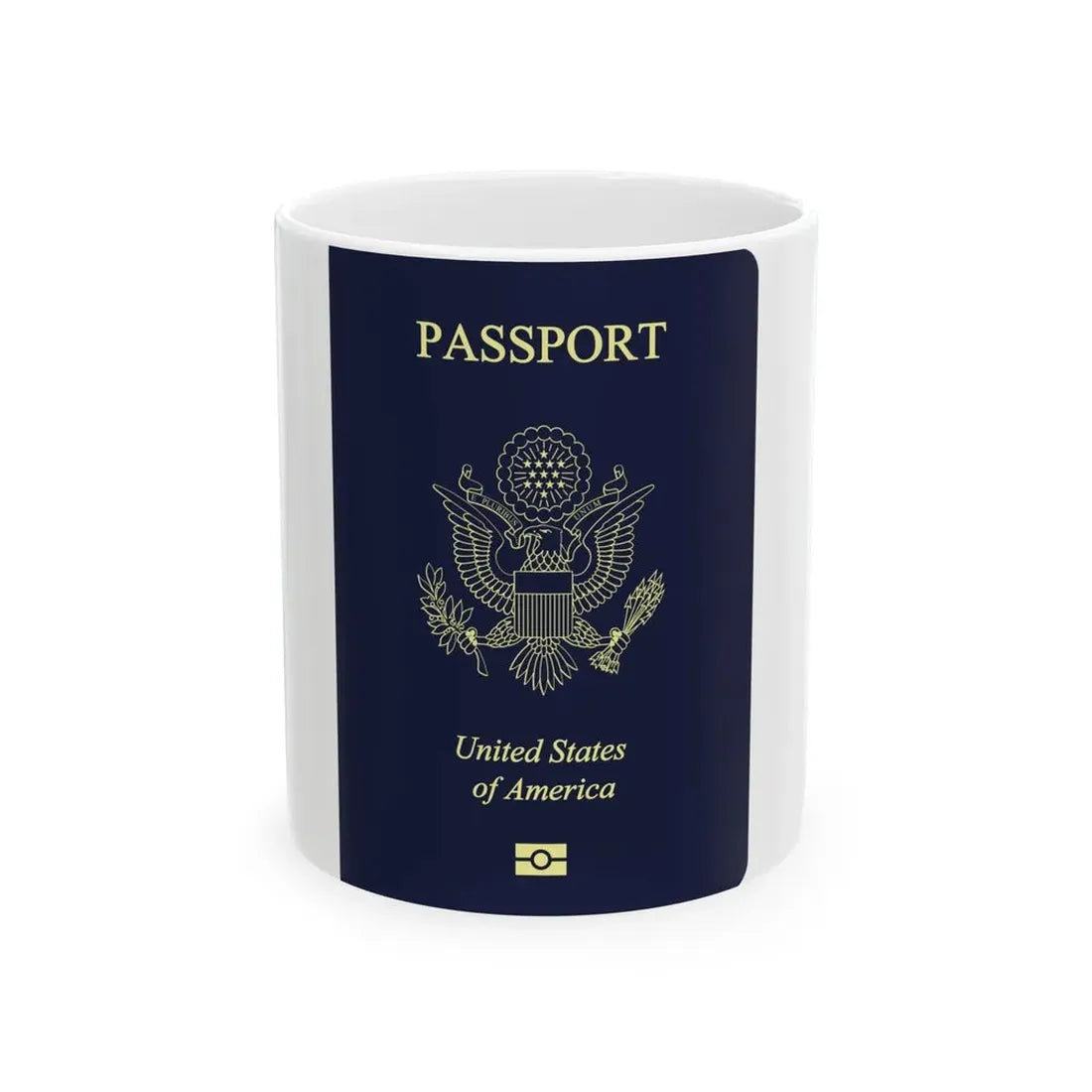 United States Passport - White Coffee Mug 11oz - Go Mug Yourself