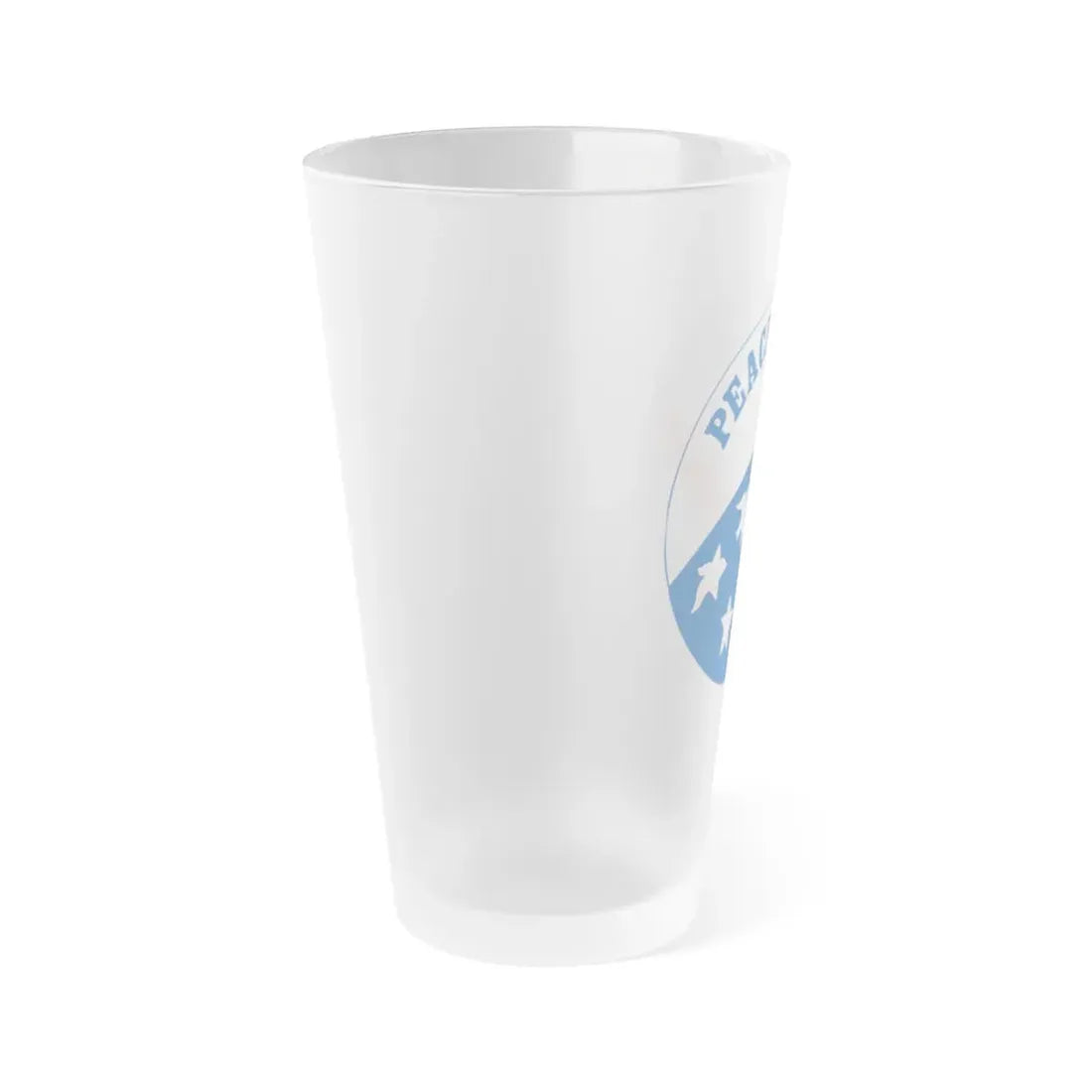 United States Peace Corps - Frosted Pint Glass 16oz - Go Mug Yourself