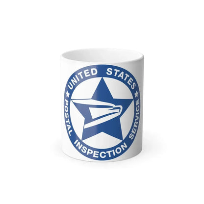 United States Postal Inspection Service - Color Changing Coffee Mug 11oz - Go Mug Yourself