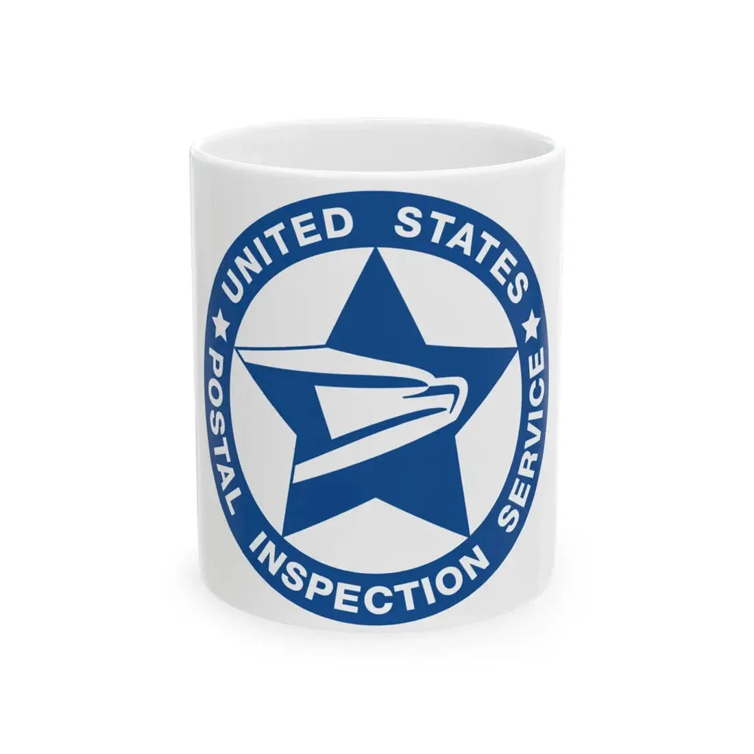 United States Postal Inspection Service - White Coffee Mug 11oz - Go Mug Yourself