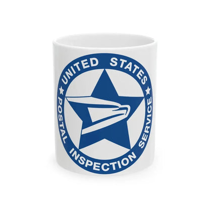 United States Postal Inspection Service - White Coffee Mug 11oz - Go Mug Yourself