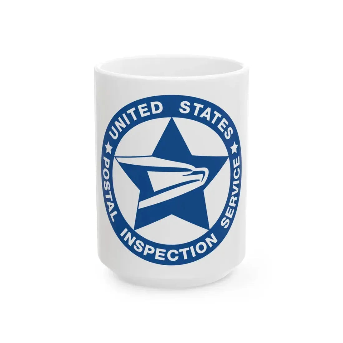 United States Postal Inspection Service - White Coffee Mug 15oz - Go Mug Yourself