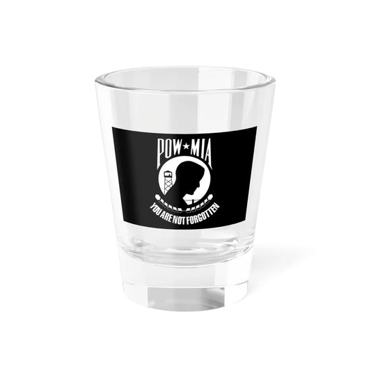 United States POW-MIA flag (United States) Shot Glass 1.5oz 1.5oz - Go Mug Yourself