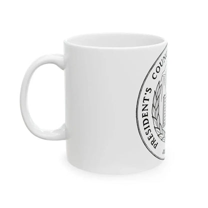United States Presidents Council On Youth Fitness - White Coffee Mug - Go Mug Yourself