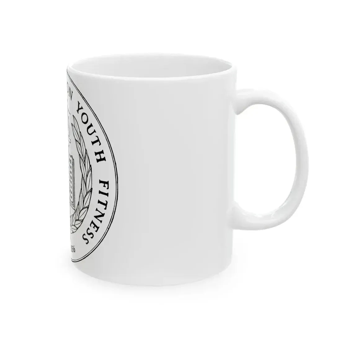 United States Presidents Council On Youth Fitness - White Coffee Mug - Go Mug Yourself