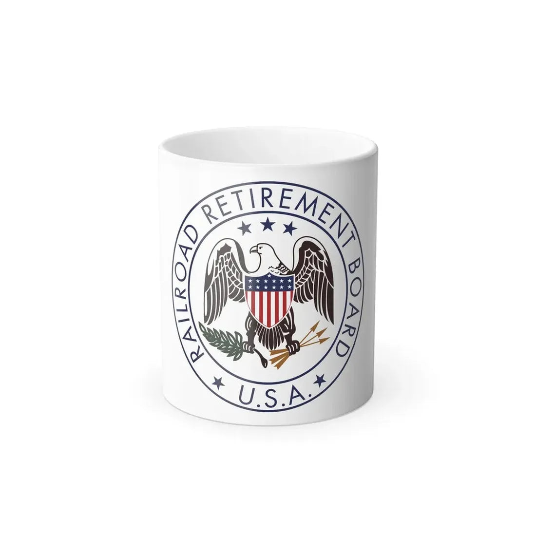 United States Railroad Retirement Board - Color Changing Coffee Mug 11oz - Go Mug Yourself