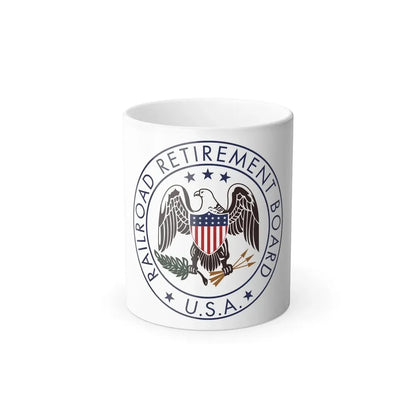 United States Railroad Retirement Board - Color Changing Coffee Mug 11oz - Go Mug Yourself