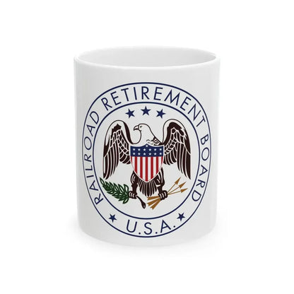 United States Railroad Retirement Board - White Coffee Mug 11oz - Go Mug Yourself