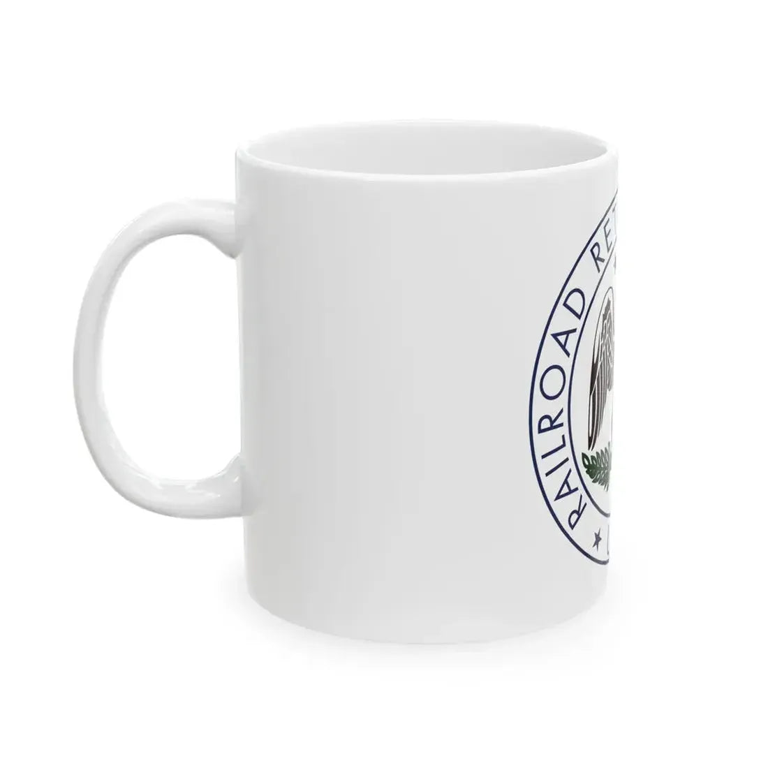 United States Railroad Retirement Board - White Coffee Mug - Go Mug Yourself