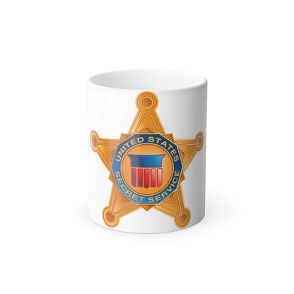 United States Secret Service - Color Changing Mug 11oz-11oz-Go Mug Yourself