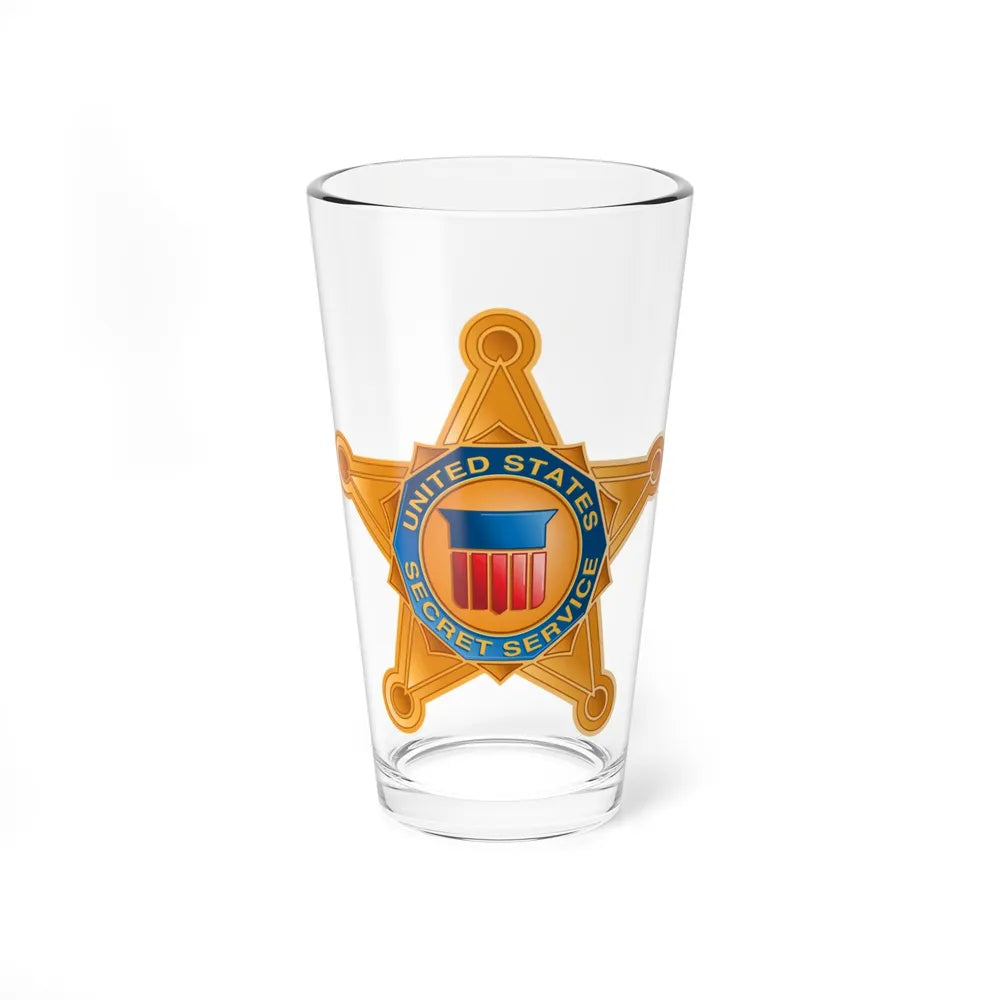 United States Secret Service - Pint Glass 16oz-16oz-Go Mug Yourself