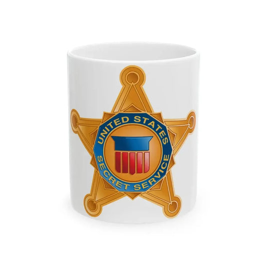 United States Secret Service - White Coffee Mug 11oz - Go Mug Yourself
