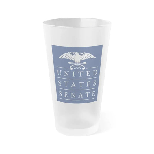 United States Senate - Frosted Pint Glass 16oz 16oz Frosted - Go Mug Yourself