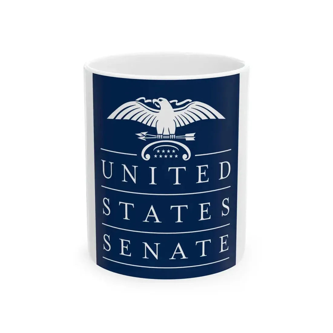 United States Senate - White Coffee Mug 11oz - Go Mug Yourself