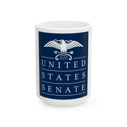United States Senate - White Coffee Mug 15oz - Go Mug Yourself
