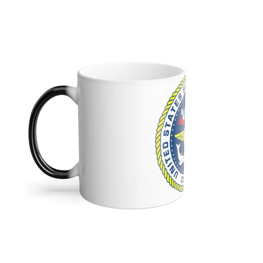 United States Ship John F Kennedy CV 67 (U.S. Navy) Color Changing Mug 11oz-Go Mug Yourself