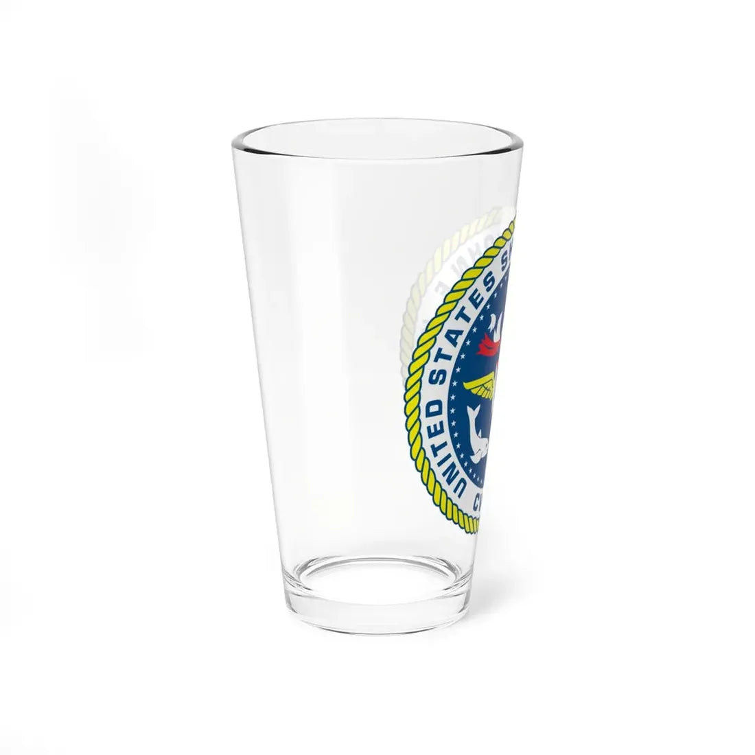 United States Ship John F Kennedy CV 67 (U.S. Navy) Pint Glass 16oz - Go Mug Yourself