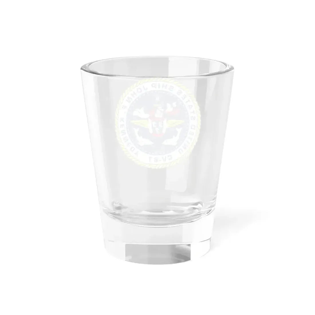 United States Ship John F Kennedy CV 67 (U.S. Navy) Shot Glass 1.5oz - Go Mug Yourself