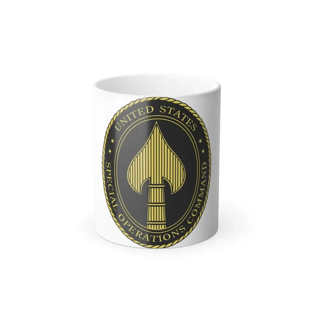 United States Special Operations Command Insignia - Color Changing Coffee Mug 11oz - Go Mug Yourself