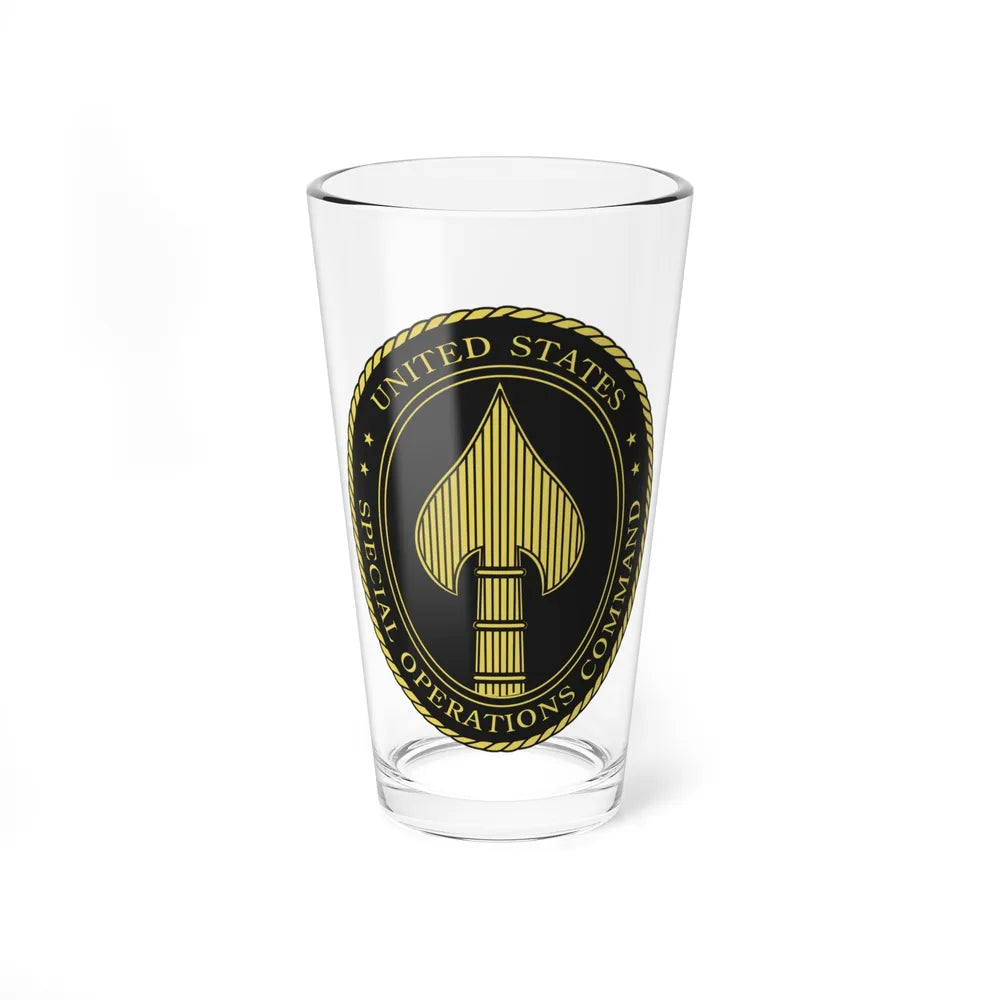 United States Special Operations Command Insignia - Pint Glass 16oz-16oz-Go Mug Yourself