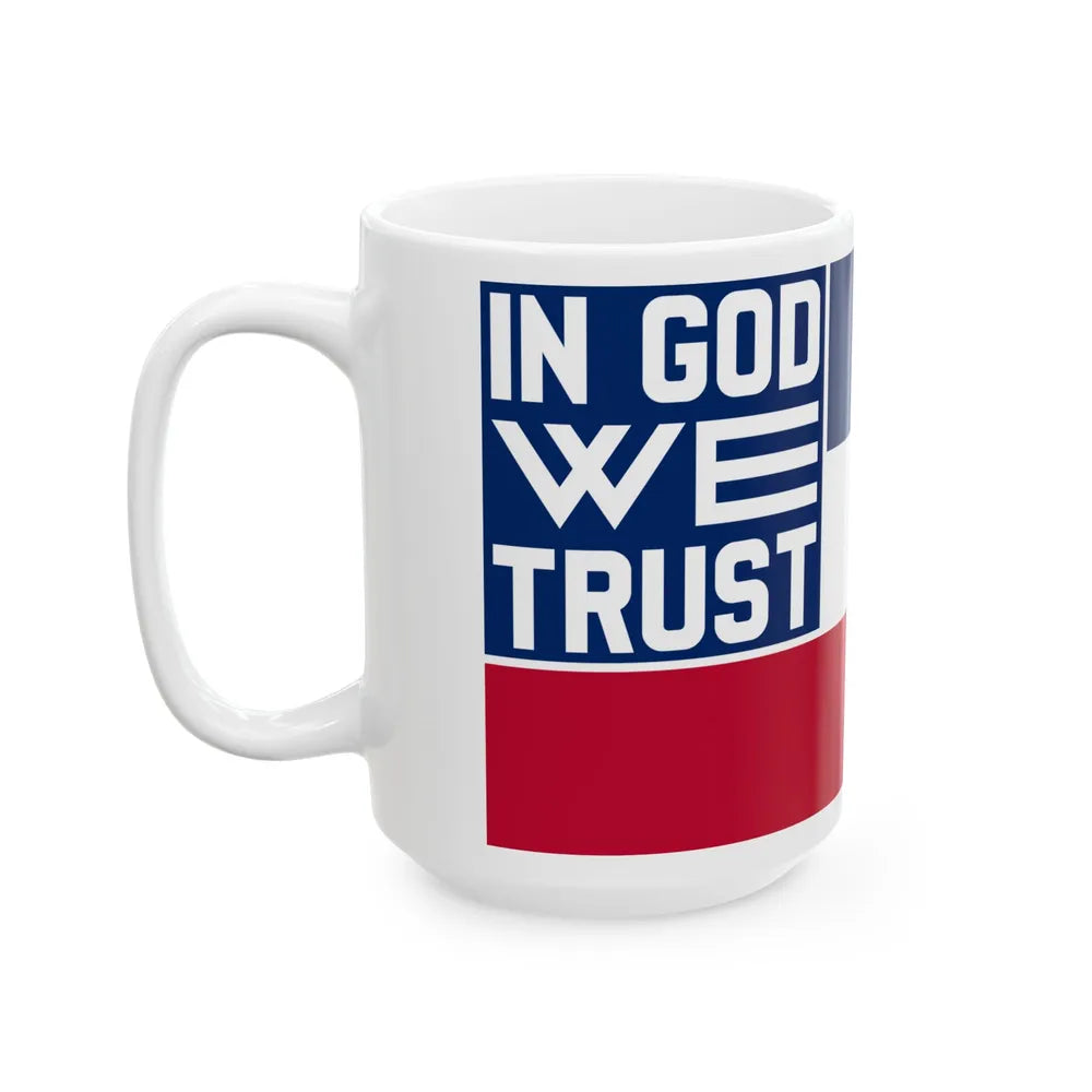 Unity Flag of Mississippi (United States) White Coffee Mug - Go Mug Yourself