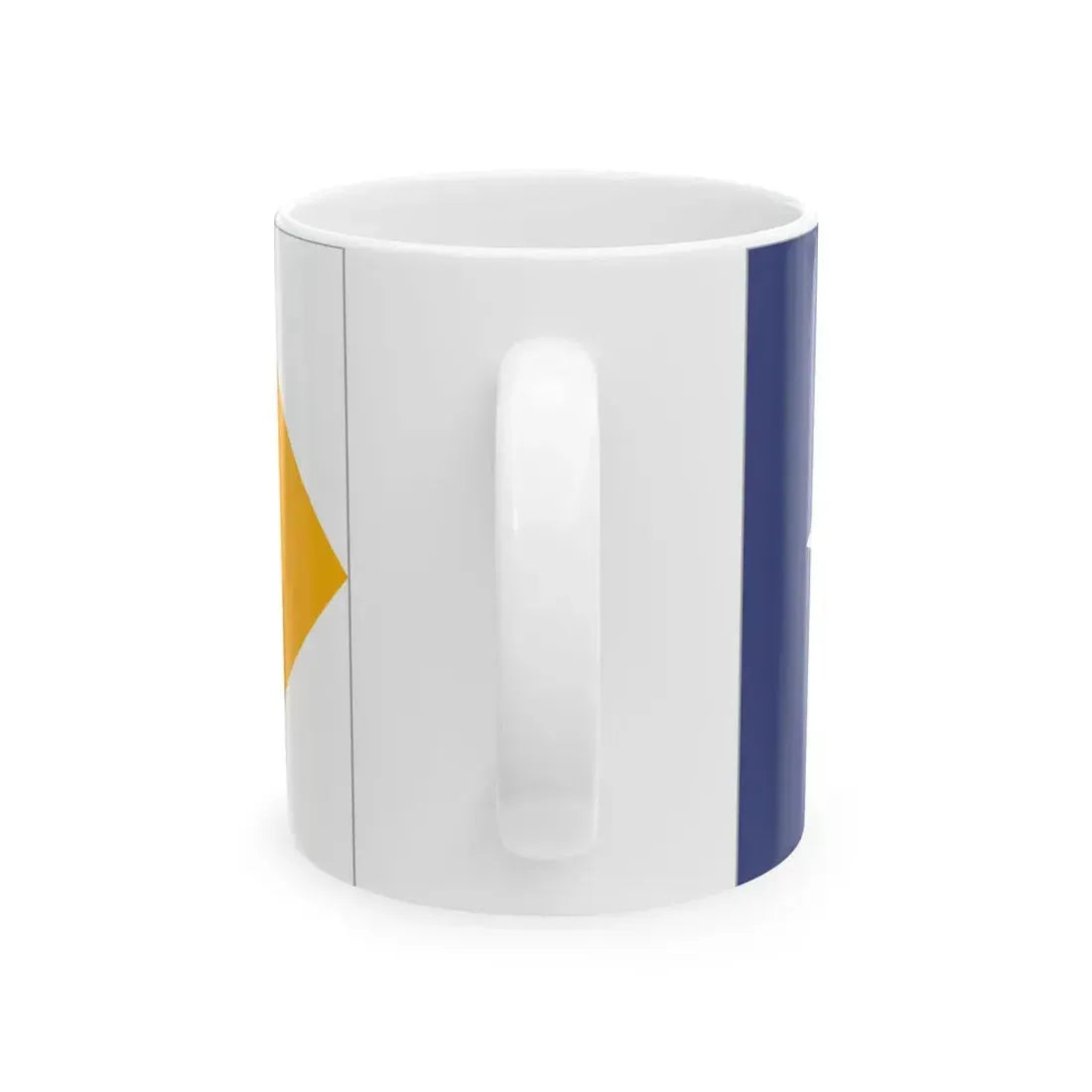 Unity Flag Outlined (Australia) White Coffee Mug - Go Mug Yourself