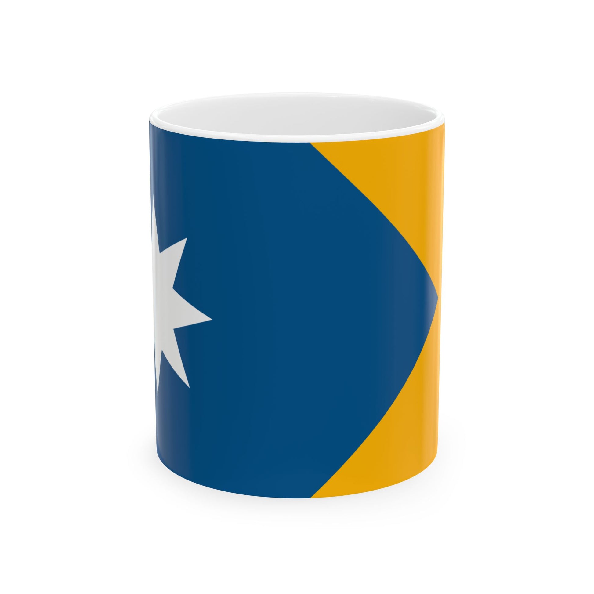UnityFlag (Australia) White Coffee Mug-11oz-Go Mug Yourself