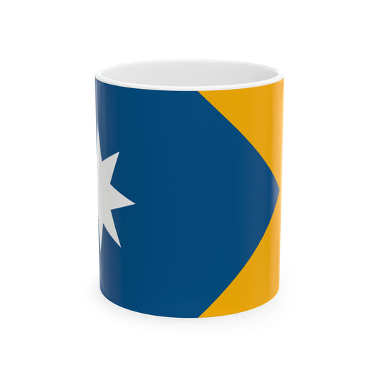 UnityFlag (Australia) White Coffee Mug-11oz-Go Mug Yourself