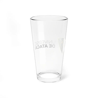 Universidad de Atacama logo 2016 (Chile) (Coat of Arms) Pint Glass 16oz - Go Mug Yourself