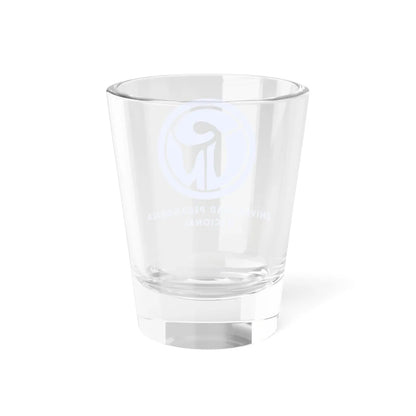 Universidad Pedagógica Nacional Colombia logo (Colombia) (Coat of Arms) Shot Glass 1.5oz - Go Mug Yourself