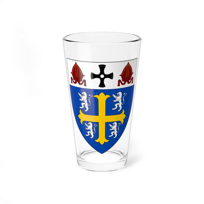 University College Durham (England) (Coat of Arms) Pint Glass 16oz 16oz - Go Mug Yourself
