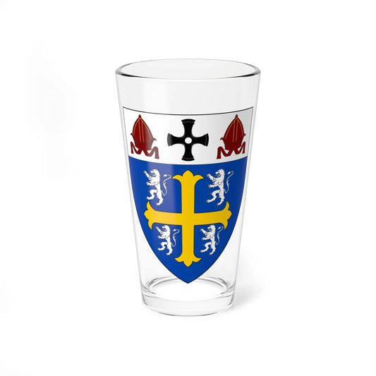 University College Durham (England) (Coat of Arms) Pint Glass 16oz 16oz - Go Mug Yourself