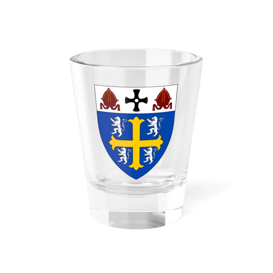 University College Durham (England) (Coat of Arms) Shot Glass 1.5oz 1.5oz - Go Mug Yourself