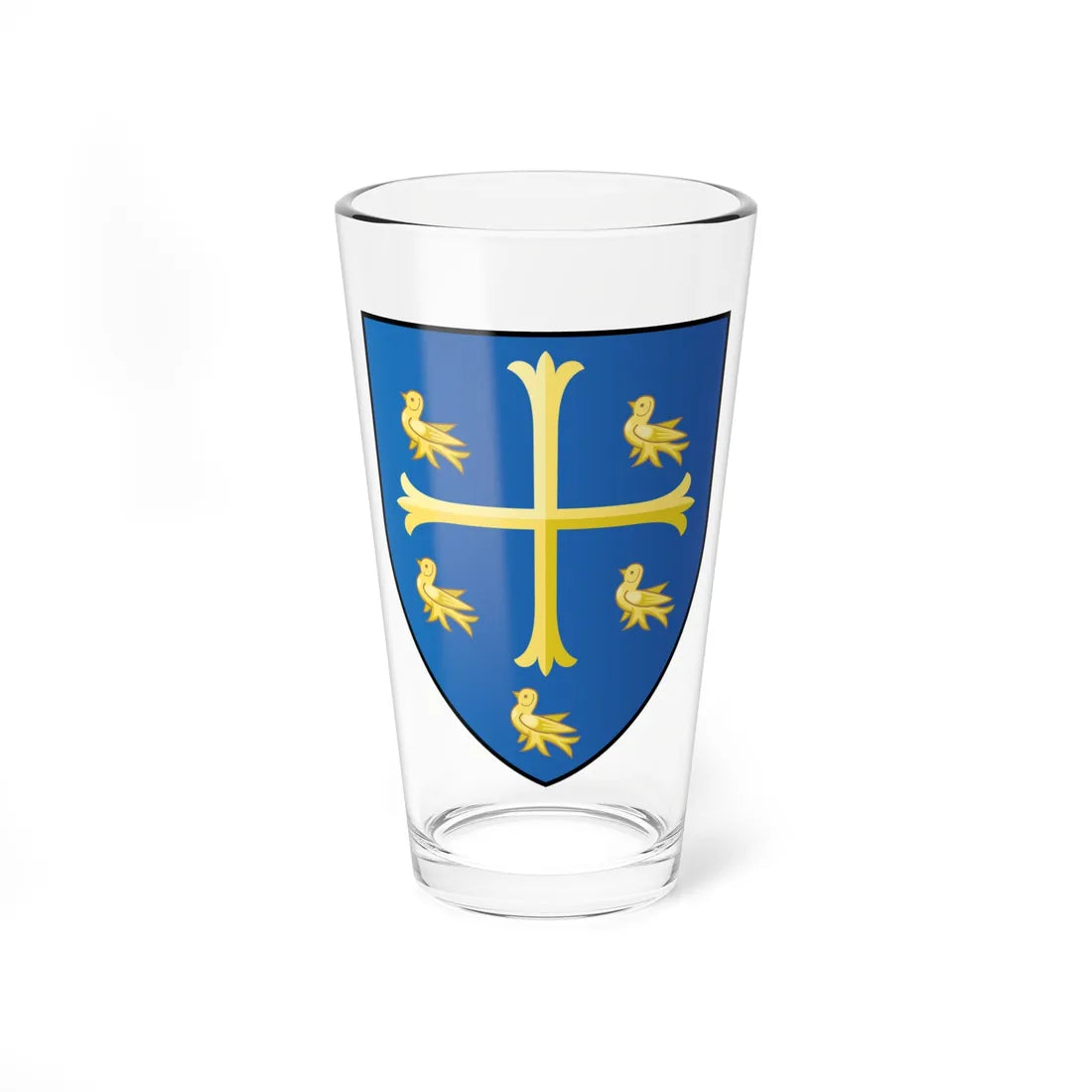 University College Oxford Coat Of Arms (England) (Coat of Arms) Pint Glass 16oz 16oz - Go Mug Yourself