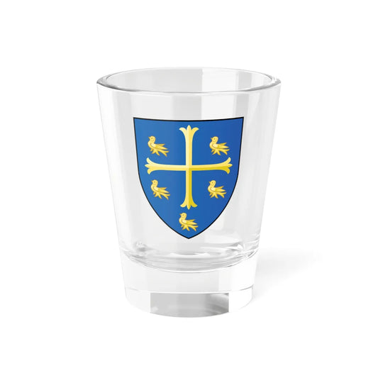 University College Oxford Coat Of Arms (England) (Coat of Arms) Shot Glass 1.5oz 1.5oz - Go Mug Yourself