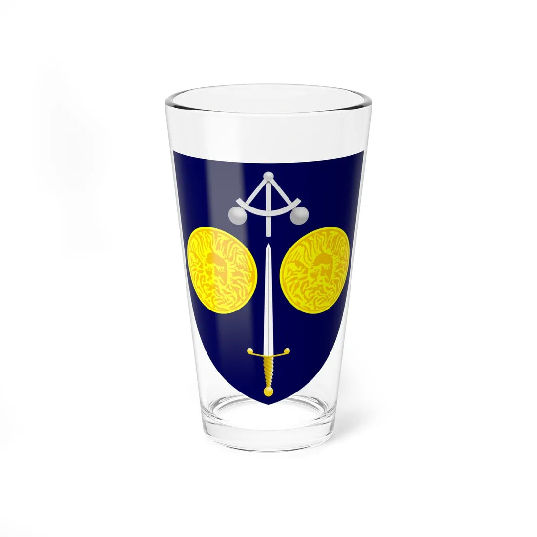University of Bath arms (United Kingdom) (Coat of Arms) Pint Glass 16oz 16oz - Go Mug Yourself