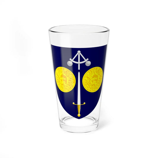 University of Bath arms (United Kingdom) (Coat of Arms) Pint Glass 16oz 16oz - Go Mug Yourself