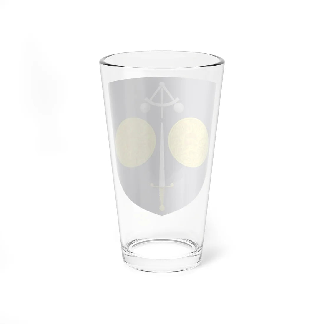 University of Bath arms (United Kingdom) (Coat of Arms) Pint Glass 16oz - Go Mug Yourself