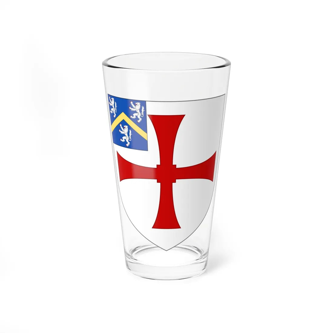 University of Durham arms (England) (Coat of Arms) Pint Glass 16oz 16oz - Go Mug Yourself