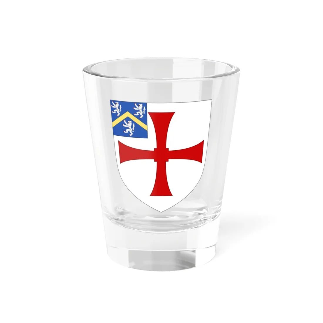 University of Durham arms (England) (Coat of Arms) Shot Glass 1.5oz 1.5oz - Go Mug Yourself
