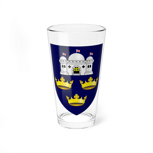 University of East Anglia arms (United Kingdom) (Coat of Arms) Pint Glass 16oz 16oz - Go Mug Yourself