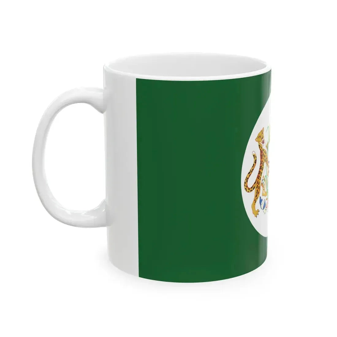 University of Guyana flag (Guyana) White Coffee Mug - Go Mug Yourself